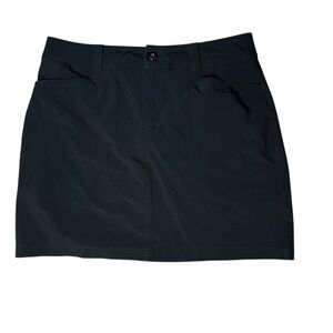 Eddie Bauer Skort Black Lightweight Outdoors Skirt Casual Women’s Size 6